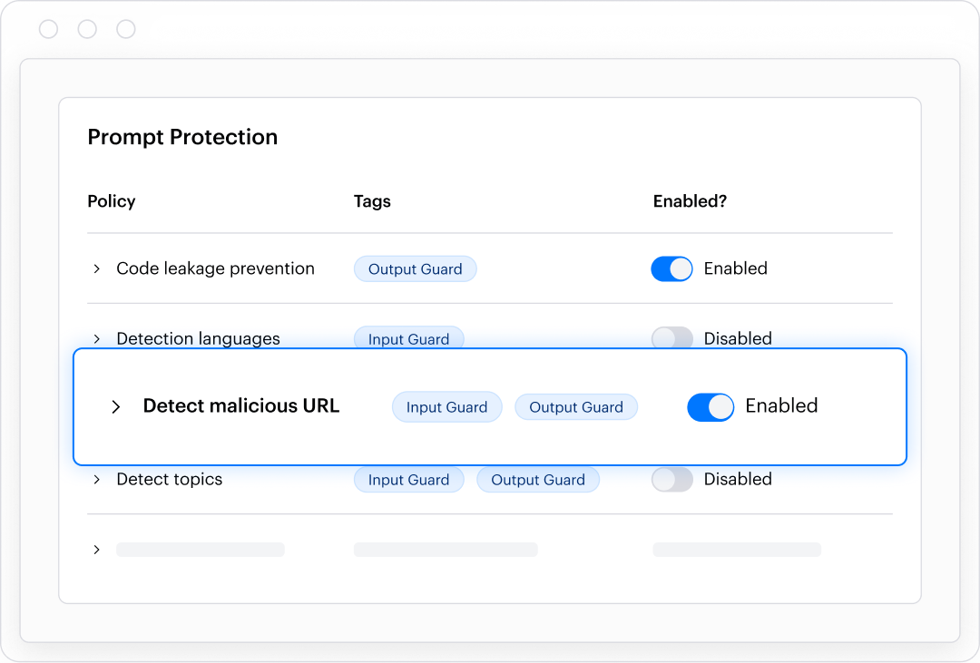 AI runtime protection illustration